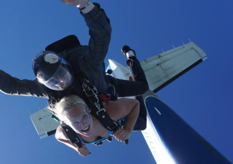 Tandem at Skydive Twin Cities